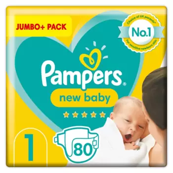 Pampers New Baby Nappies Size1