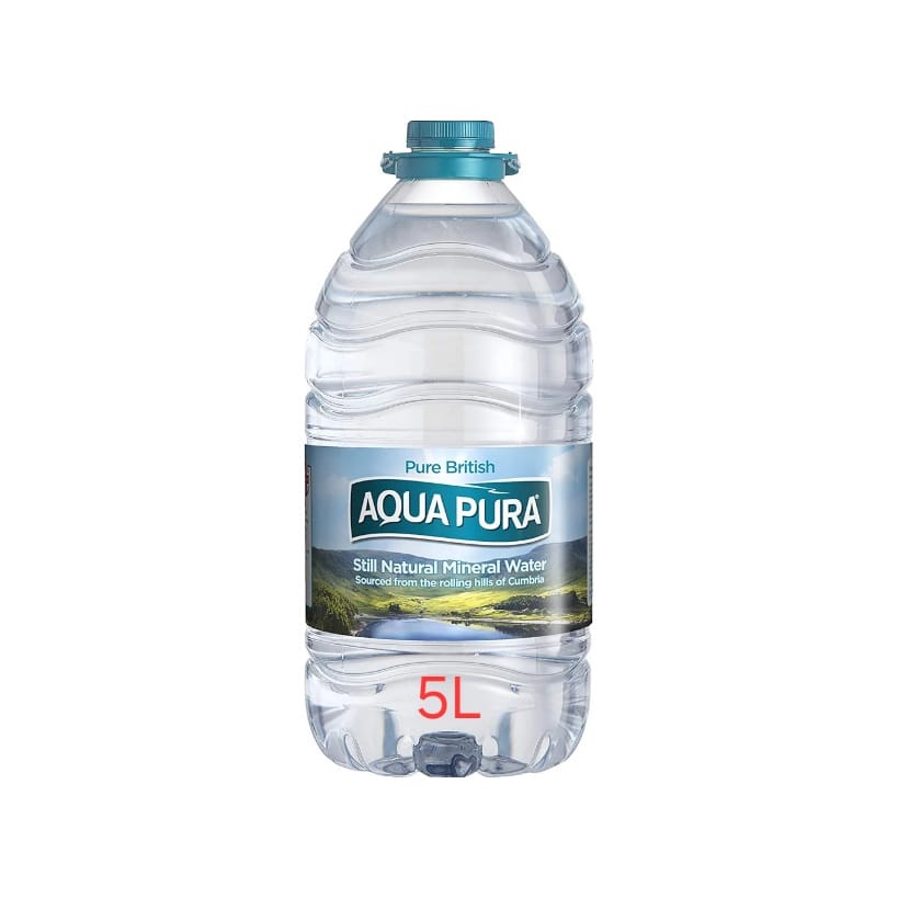 AQUA PURA STILL NATURAL MINERAL WATER 5L