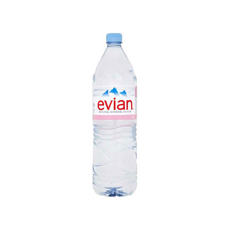 EVIAN NATURAL MINERAL WATER 1.5L